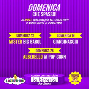 LABIRRERIAI GEGE' EVENT APRILE SITO 800X800 X
