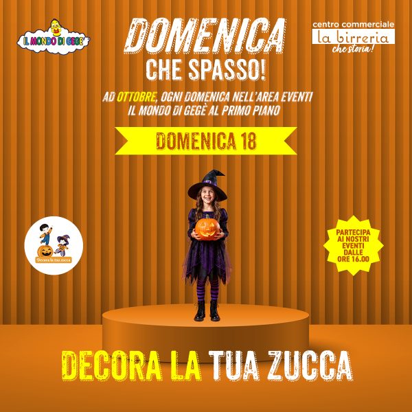 LABIRRERIA GEGE' EVENTI 18OTTOBRE SOCIAL POST FB 1200X1200 X