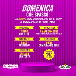 LABIRRERIA GEGE' EVENTI AGSOTO POST FB 1200X1200 X