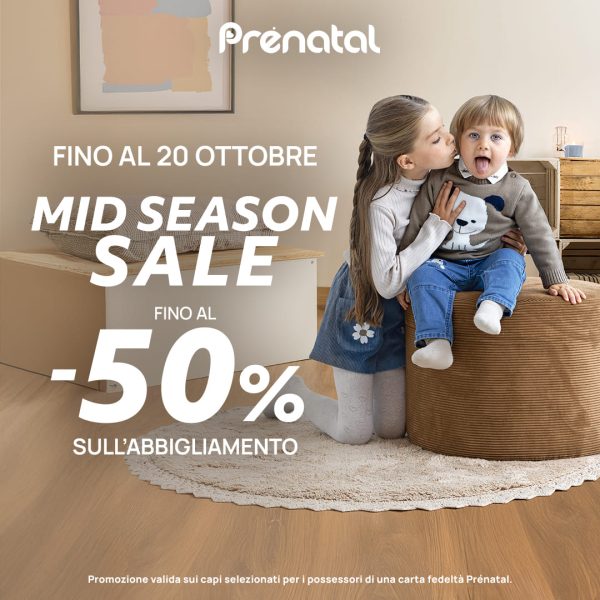 Prenatal Midseasonsale Ottobre
